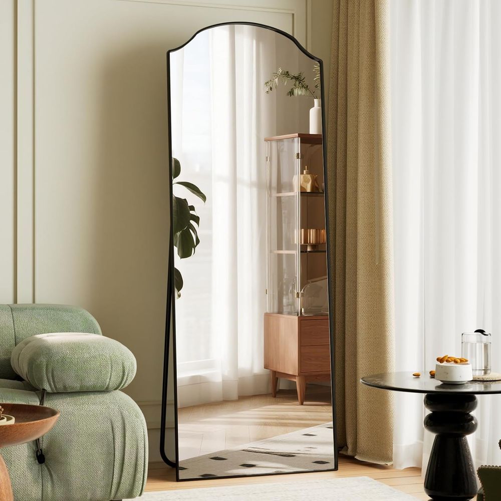 Arch Mirror Leaning - กระจกโค้งสามชั้นแบบเต็มตัว ขนาด 65