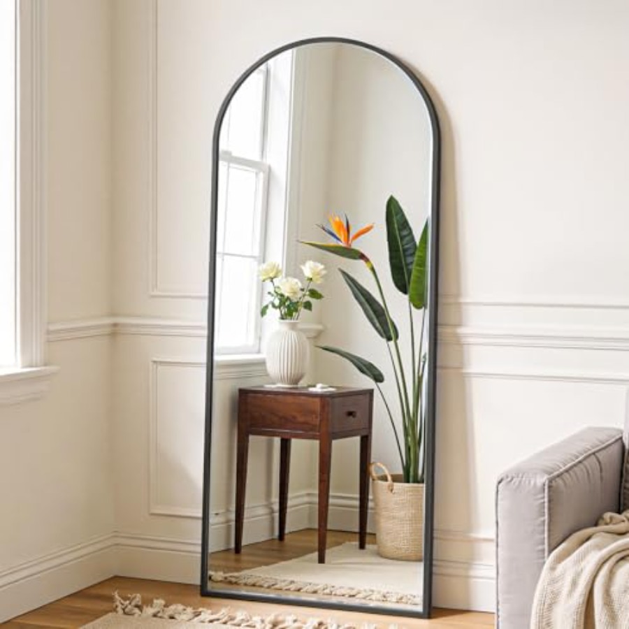 Arch Mirror Leaning - กระจกเงาเต็มตัวทรงโค้งพร้อมขาตั้ง ขนาด 60
