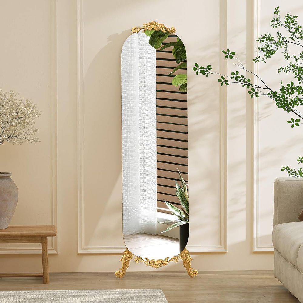 Arch Mirror Leaning - กระจกโค้งเต็มตัว ขนาด 62