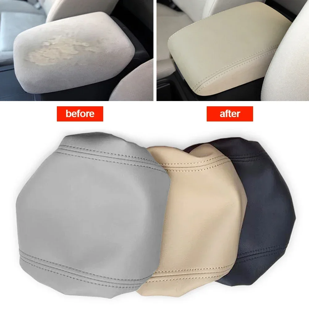 Interior Design App - กล่องวางแขนในรถยนต์ ฝาครอบคอนโซลกลาง อุปกรณ์ตกแต่งภายในรถยนต์ ฝาครอบหนัง PU สำหรับ