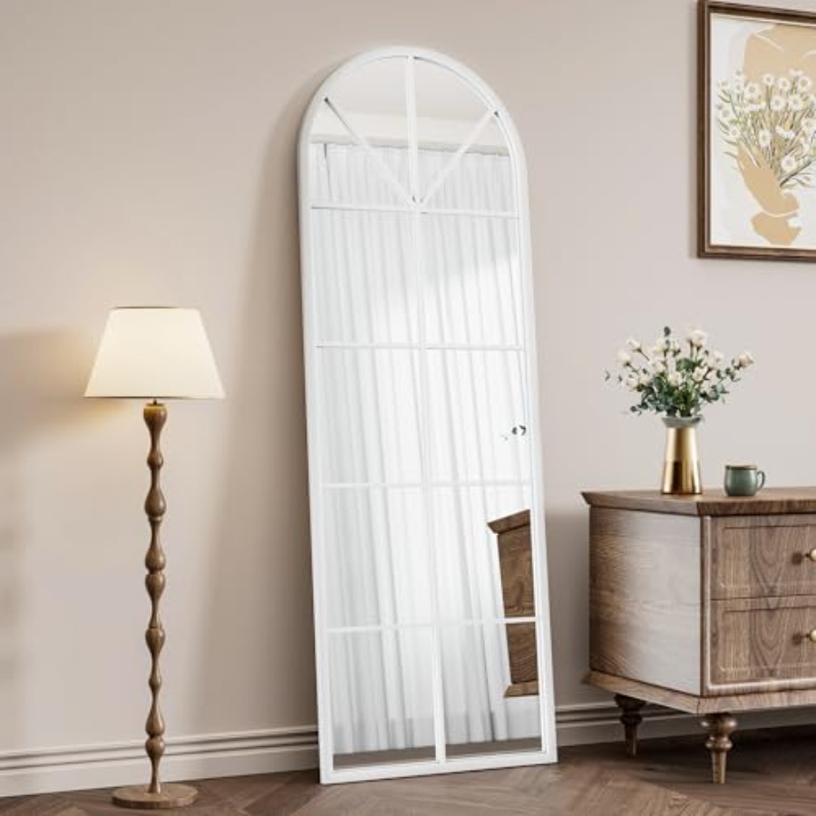Arch Mirror Leaning - กระจกเงาเต็มตัวทรงโค้ง, ขนาด 65