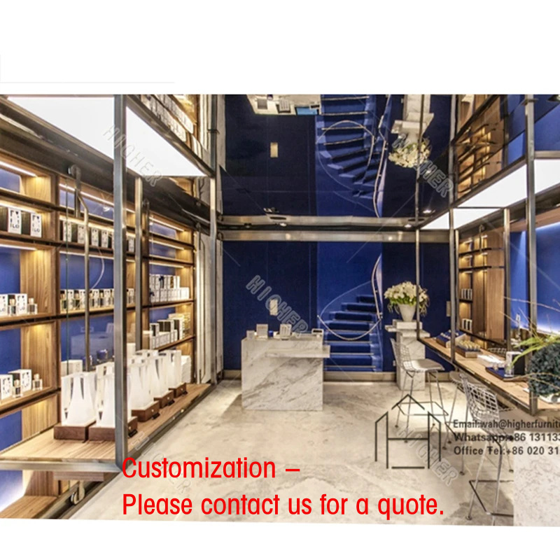 ตู้โชว์น้ำหอมแบบกำหนดเองสำหรับ - Interior Design Retail บทวิจารณ์และราคา