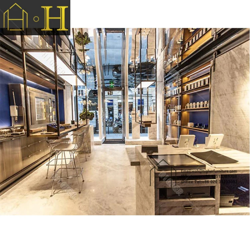 ตู้โชว์น้ำหอมแบบกำหนดเองสำหรับ - Interior Design Retail บทวิจารณ์และราคา