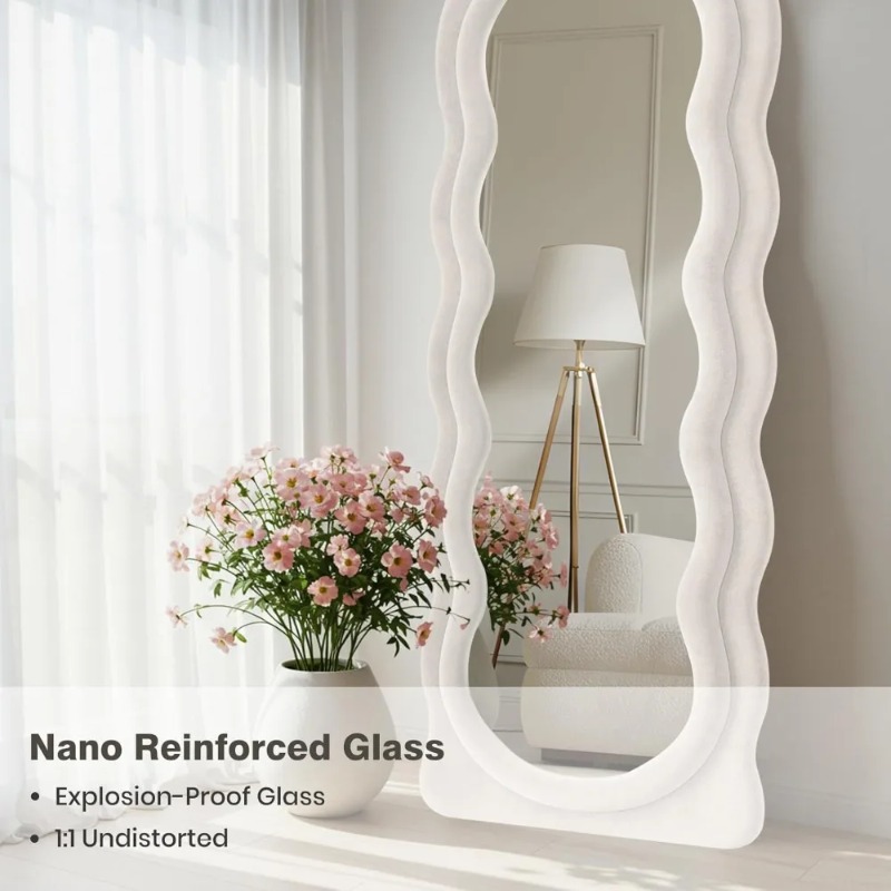 กระจกเต็มตัวขนาด 63x24 นิ้ว ทร - Arch Mirror Leaning บทวิจารณ์และราคา