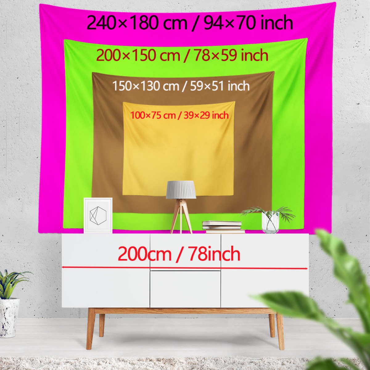 ผ้าแขวนผนังลายหัวกะโหลกและดอกก - Interior Design Home Decor บทวิจารณ์และราคา