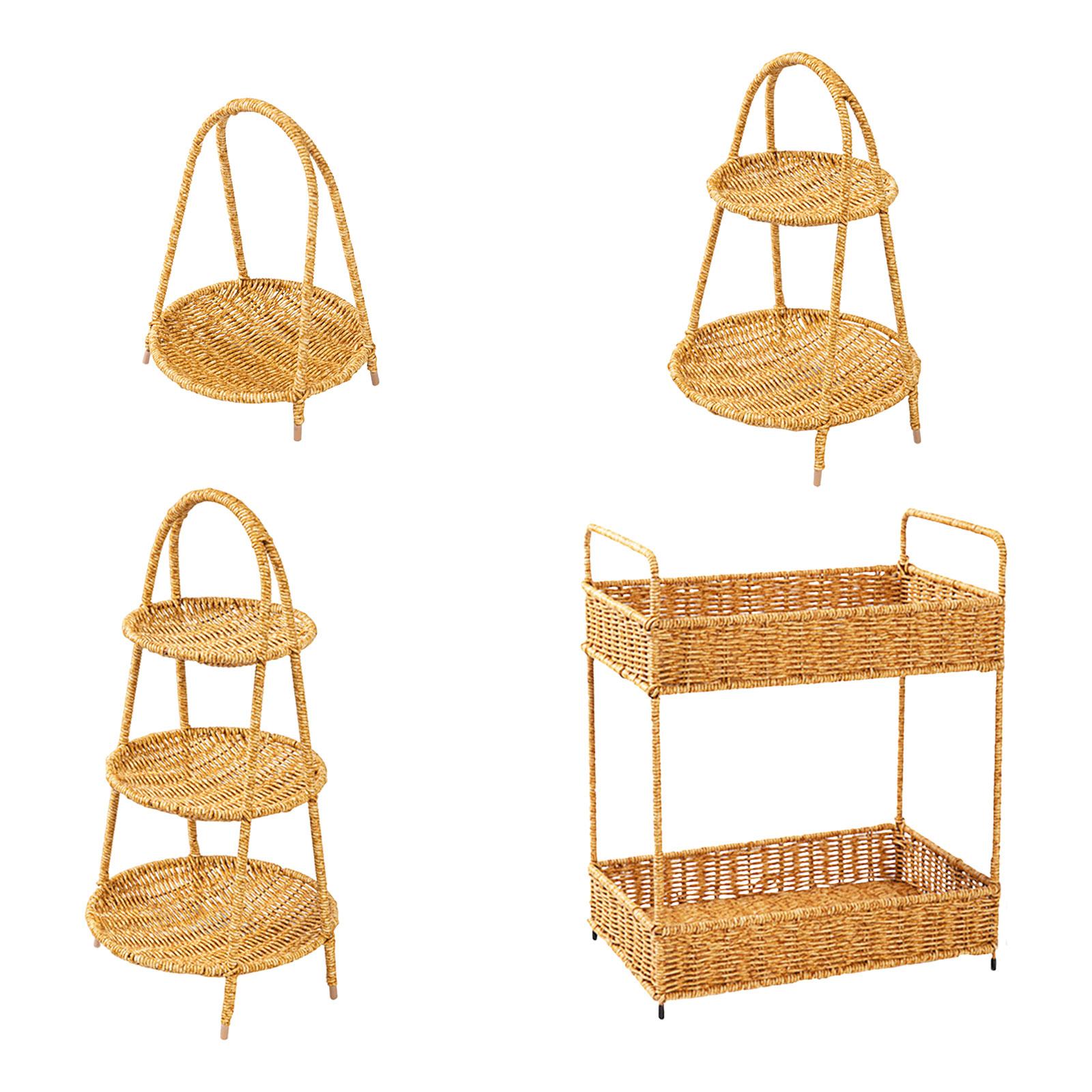 ถาดเสิร์ฟหวายพร้อมหูจับ ถาดใส่ - Rattan Tray Handle บทวิจารณ์และราคา