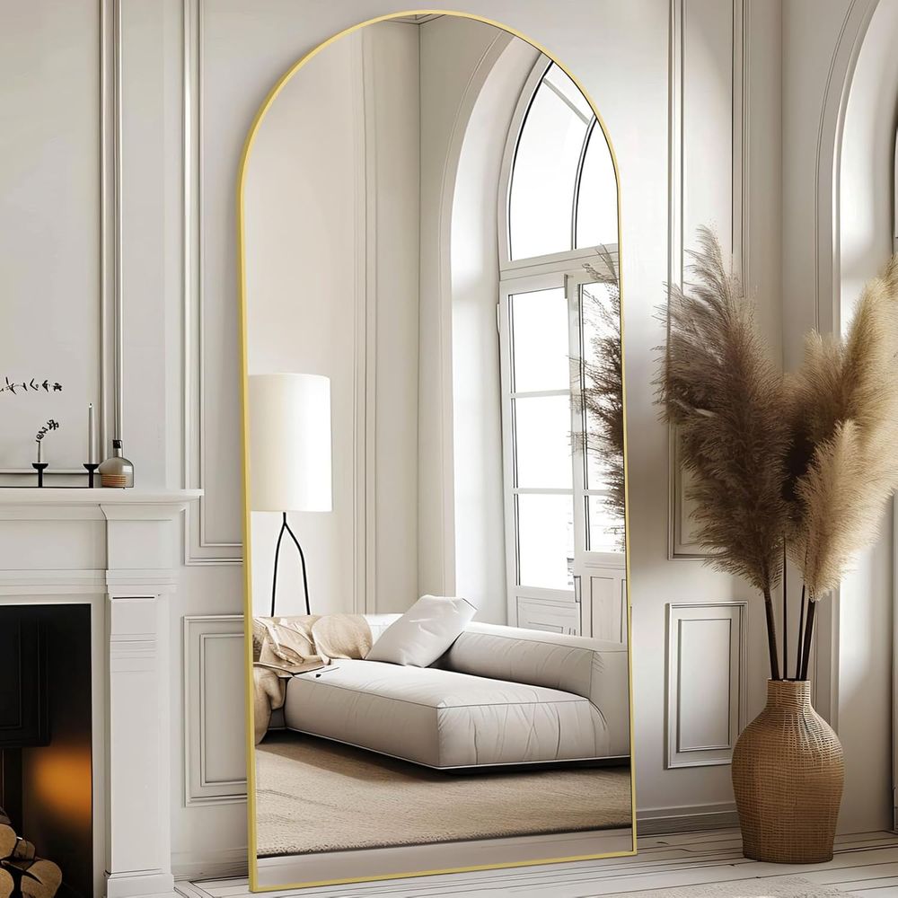 กระจกโค้งเต็มตัว ขนาด 76x34 นิ - Arch Mirror Leaning บทวิจารณ์และราคา