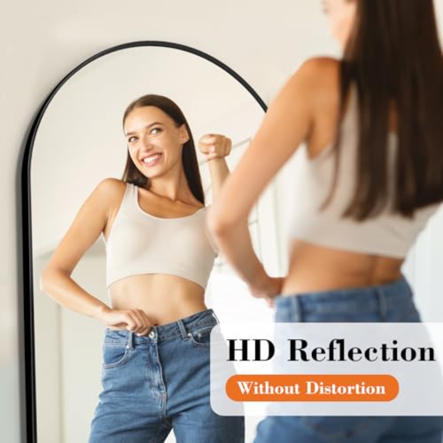 กระจกเงาเต็มตัวทรงโค้งพร้อมขาต - Arch Mirror Leaning บทวิจารณ์และราคา