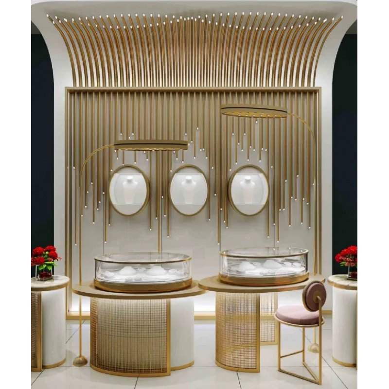 ออกแบบตู้โชว์เครื่องประดับแก้ว - Interior Design Retail บทวิจารณ์และราคา