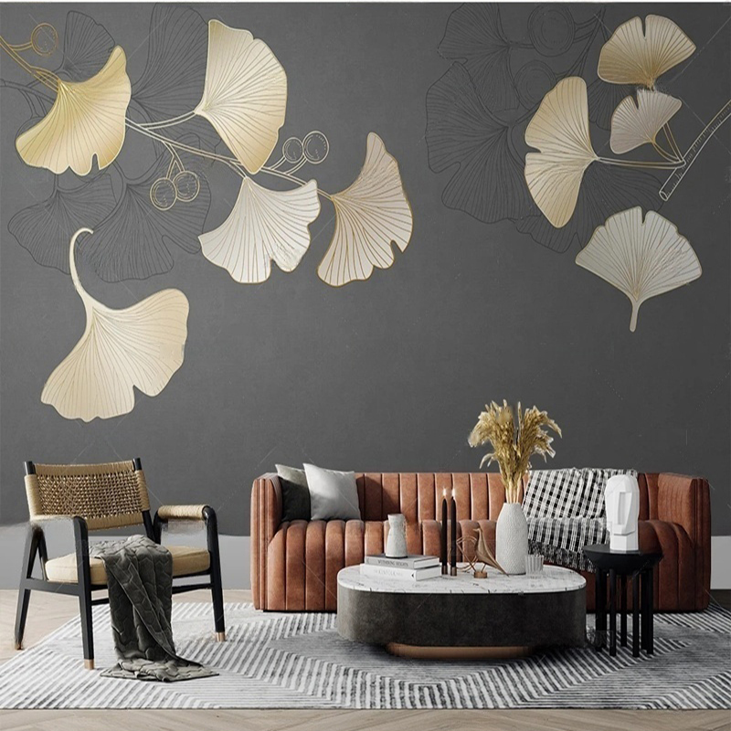 วอลเปเปอร์ติดผนังลายใบไม้สไตล์ - Interior Design With Wallpaper บทวิจารณ์และราคา