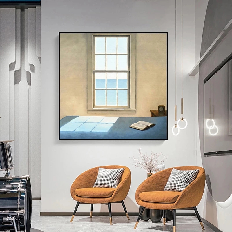 Nordic หน้าต่างภายนอกภูมิทัศน์ - Interior Design Home Decor บทวิจารณ์และราคา