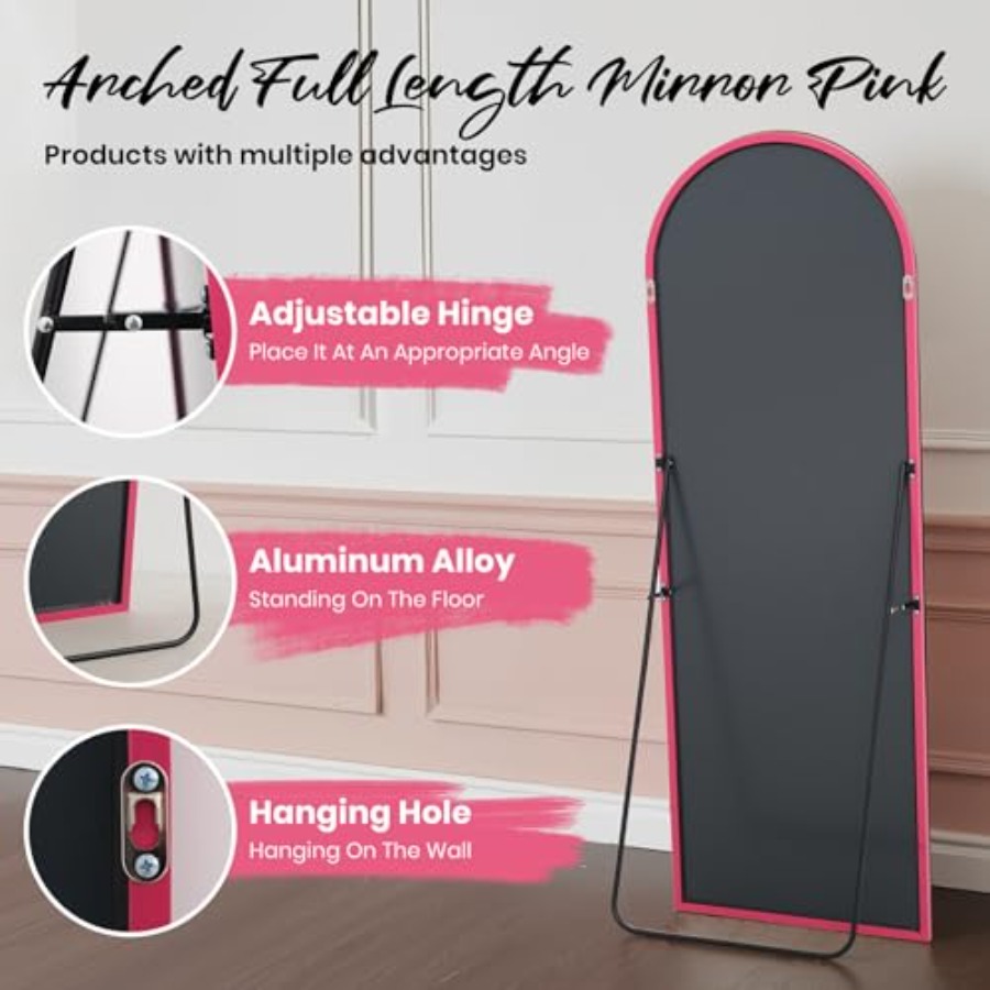 กระจกเงาเต็มตัวทรงโค้ง Anpark  - Arch Mirror Leaning บทวิจารณ์และราคา