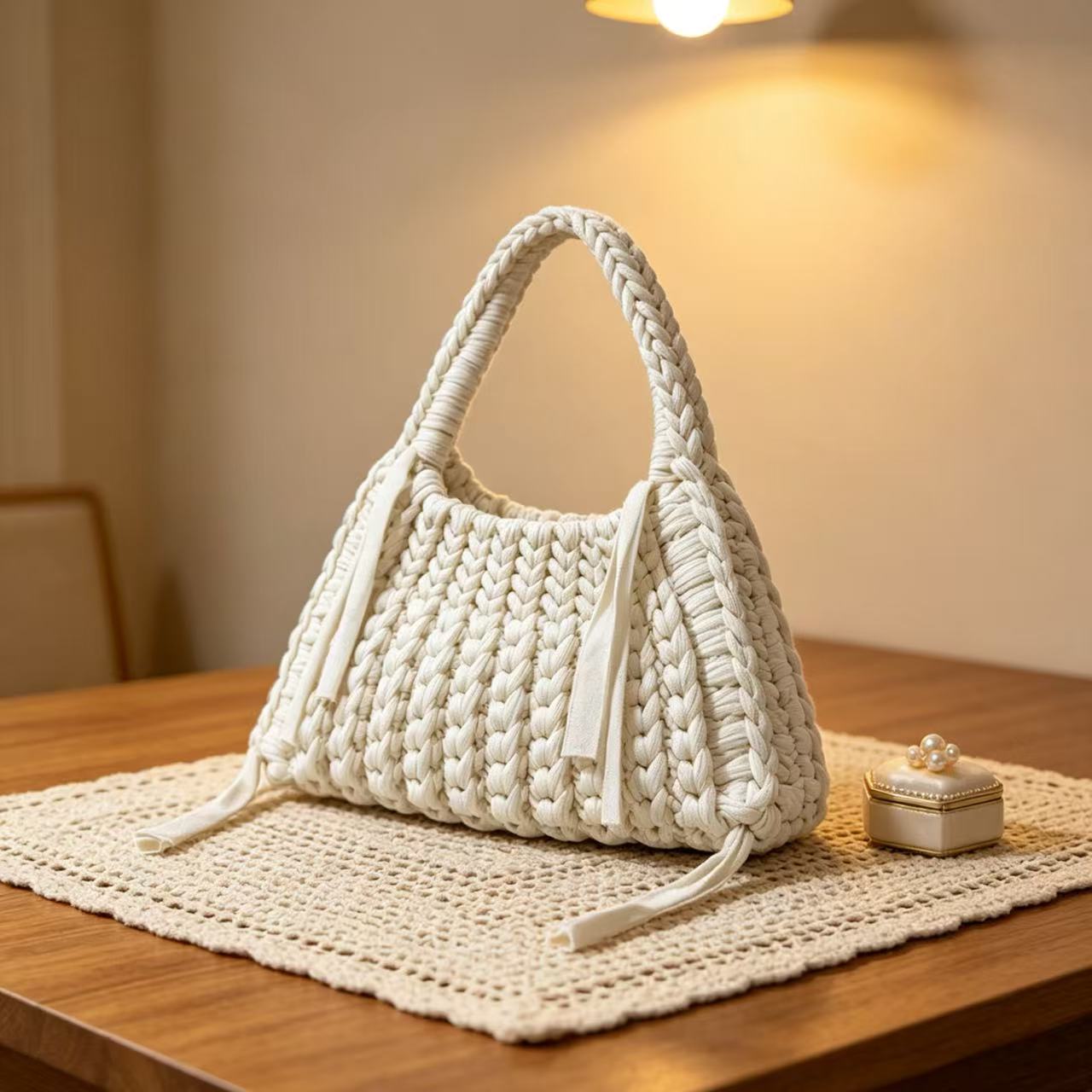 กระเป๋าถือผู้หญิงดีไซน์ลายทางท - Interior Design Open Space บทวิจารณ์และราคา