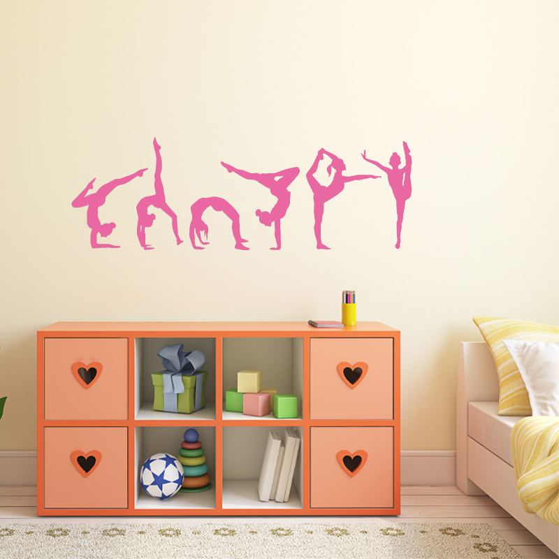 ชุด 6 นักกายกรรมยิมนาสติกสติ๊ก - Interior Design With Wallpaper บทวิจารณ์และราคา
