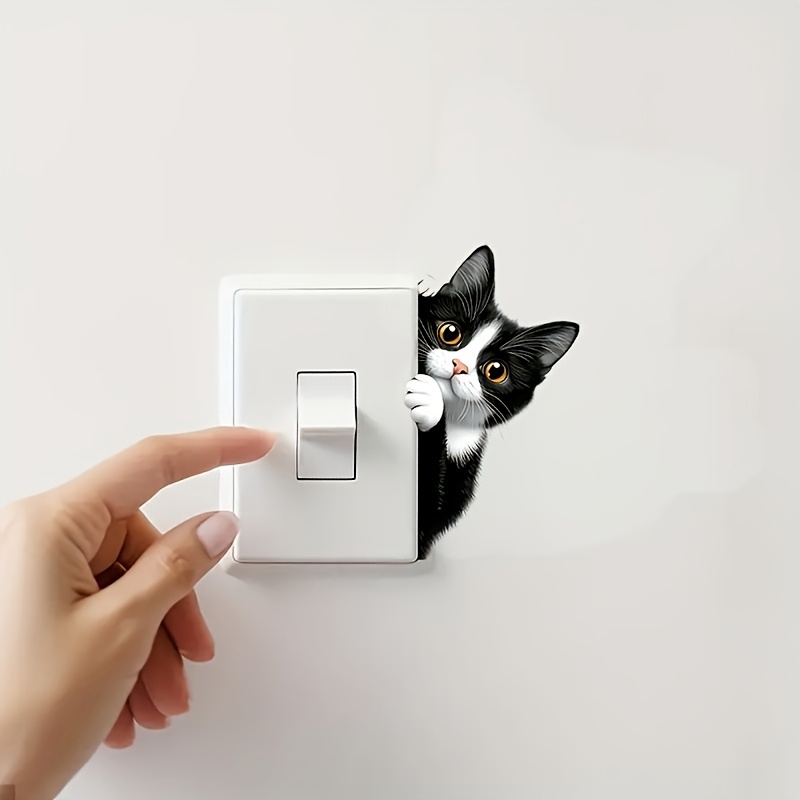 สติ๊กเกอร์ติดผนังลายแมวดำสุดน่ - Interior Design Home Decor บทวิจารณ์และราคา