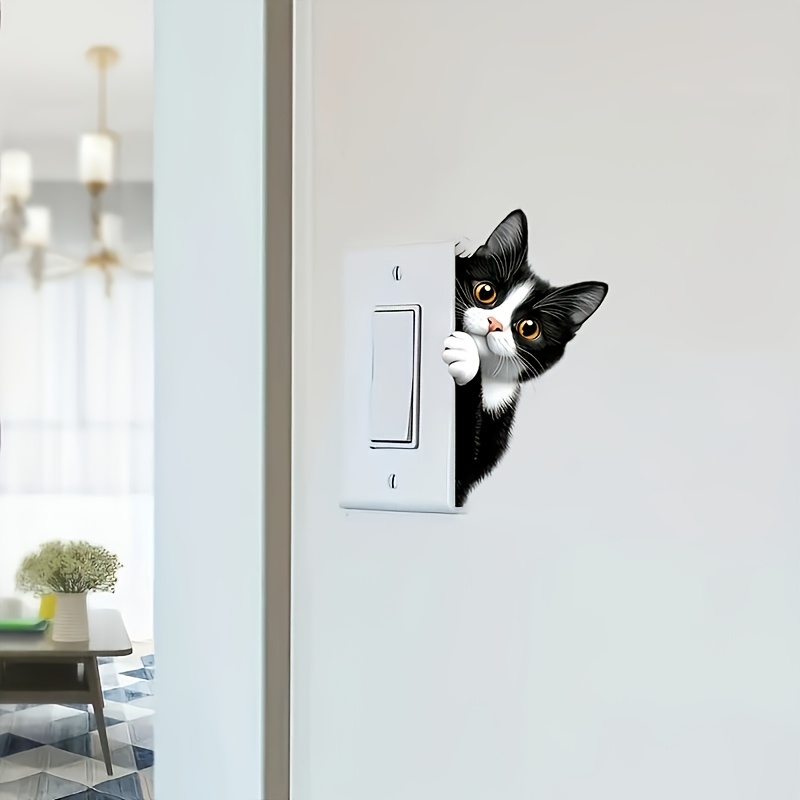 สติ๊กเกอร์ติดผนังลายแมวดำสุดน่ - Interior Design Home Decor บทวิจารณ์และราคา
