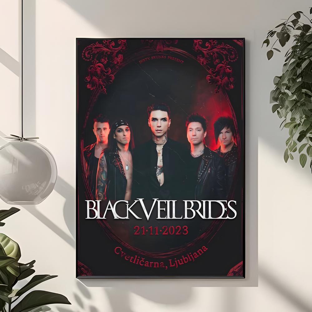 โปสเตอร์วงดนตรีร็อค B-Black Ve - Interior Design With Wallpaper บทวิจารณ์และราคา
