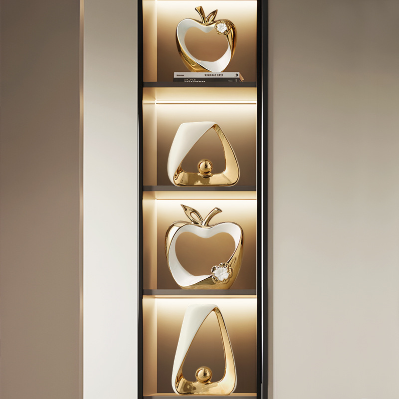 งานฝีมือเซรามิกสีทองกลวงประติม - Interior Design Home Decor บทวิจารณ์และราคา