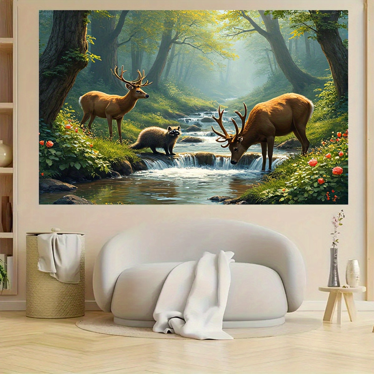 ภาพจิตรกรรมฝาผนัง 2 มิติ ลายป่ - Interior Design With Wallpaper บทวิจารณ์และราคา